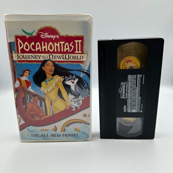 Disney Pocahontas II: Journey To A New World 1998 VHS Clamshell Classic Film - Picture 3 of 3